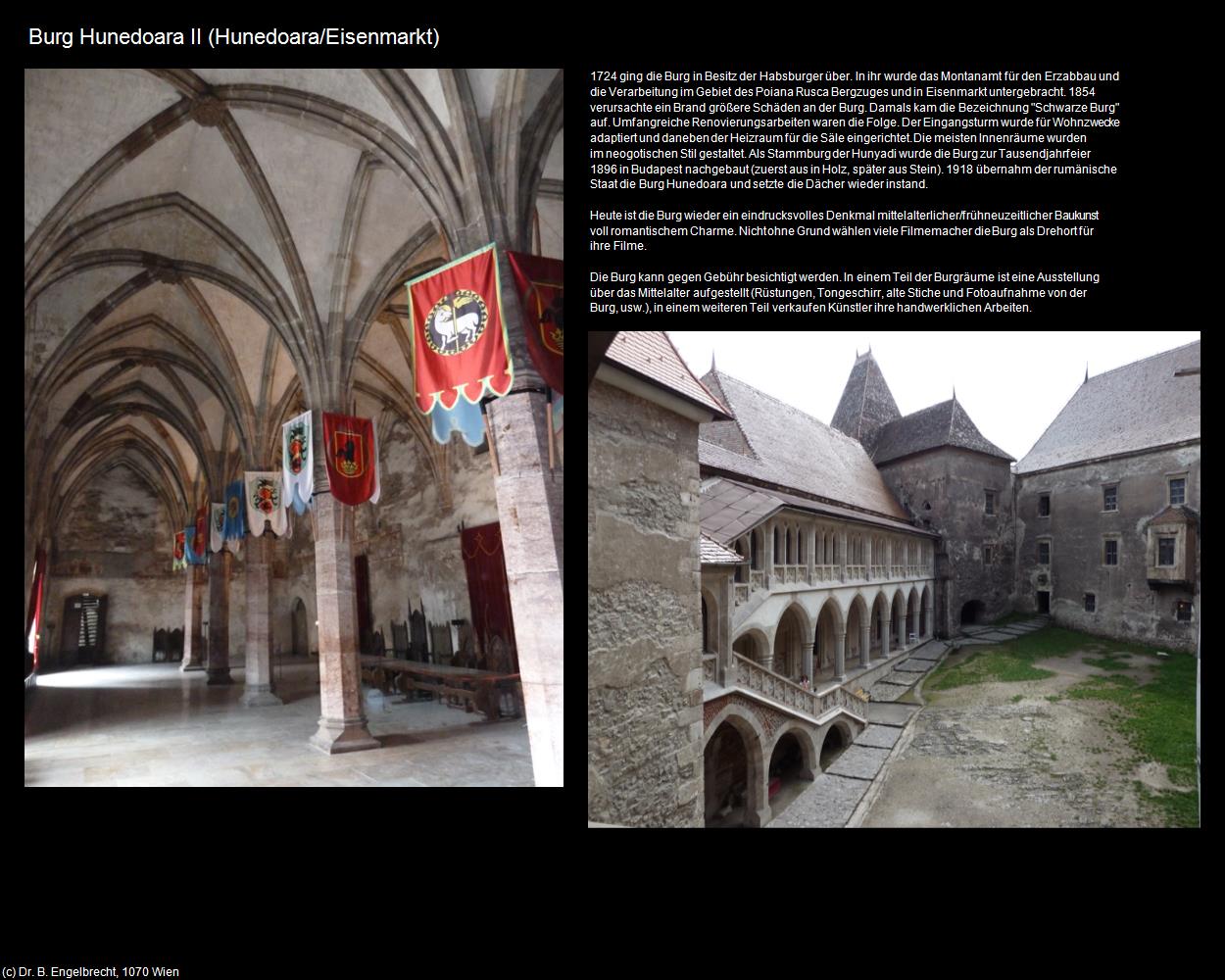 Burg Hunedoara II (Hunedoara/Eisenmarkt) in Kulturatlas-RUMÄNIEN