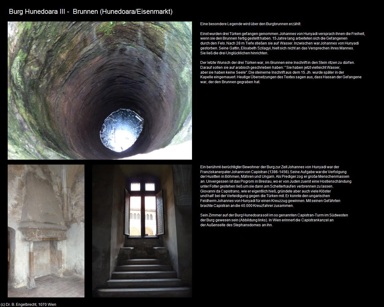 Burg Hunedoara III - Brunnen  (Hunedoara/Eisenmarkt) in Kulturatlas-RUMÄNIEN