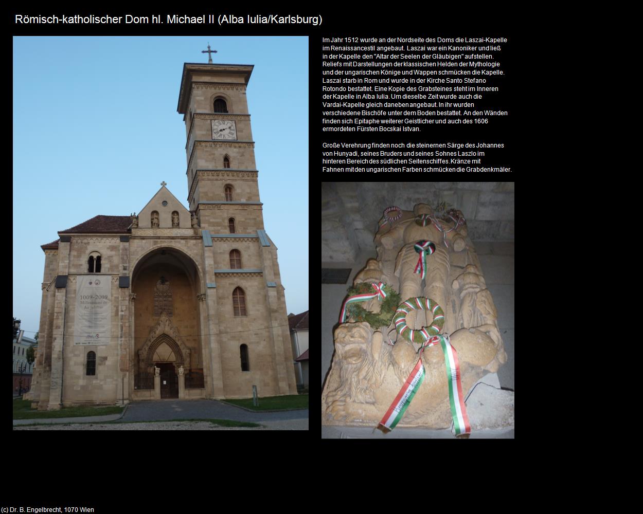Römisch-katholischer Dom hl. Michael II (Alba Iulia/Karlsburg) in Kulturatlas-RUMÄNIEN