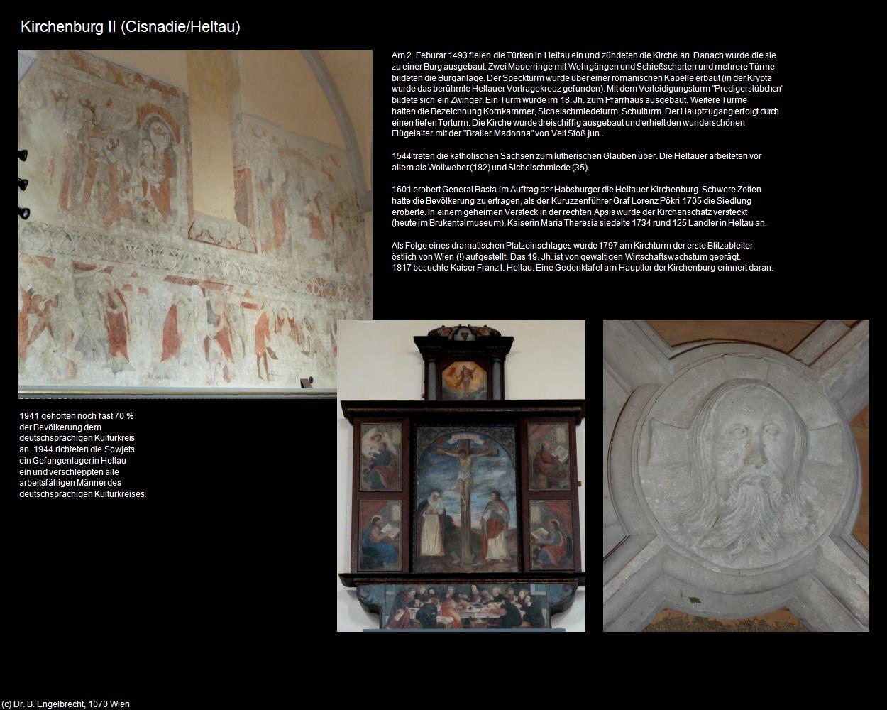 Kirchenburg II (Cisnadie/Heltau) in Kulturatlas-RUMÄNIEN