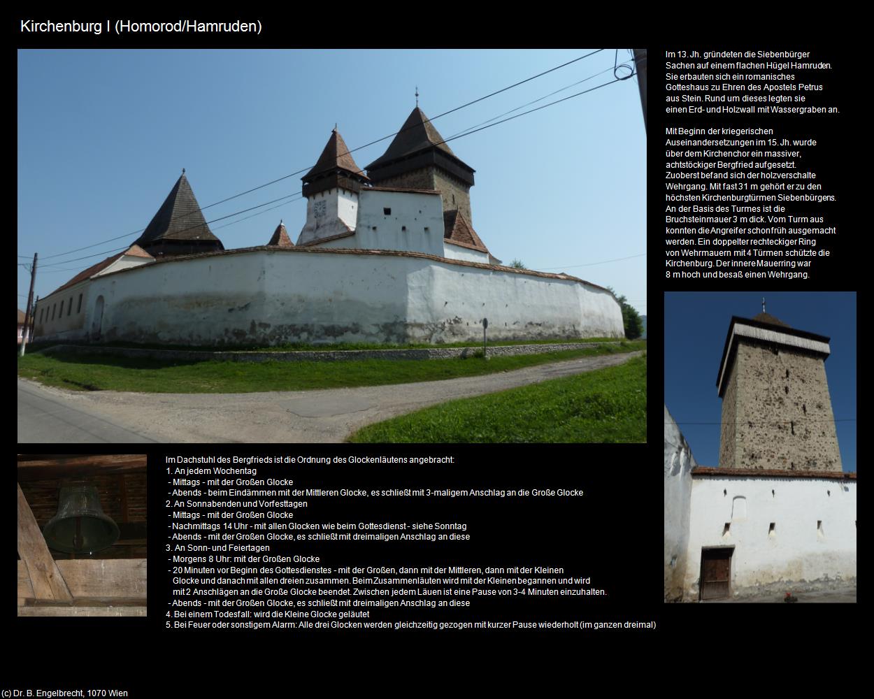 Kirchenburg I (Homorod/Hamruden) in Kulturatlas-RUMÄNIEN
