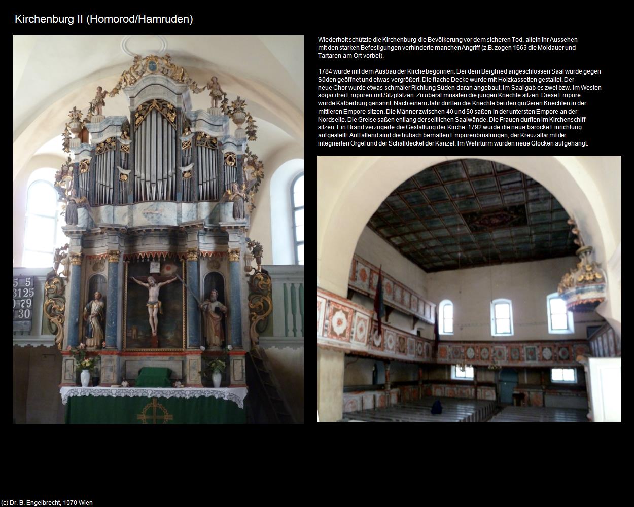 Kirchenburg II (Homorod/Hamruden) in Kulturatlas-RUMÄNIEN