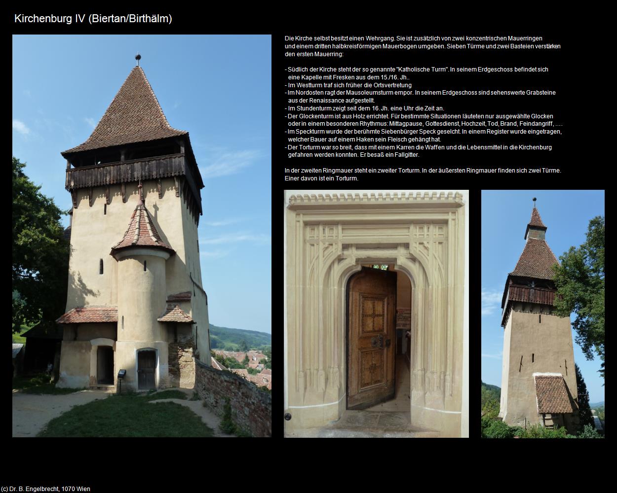 Kirchenburg IV (Biertan/Birthälm) in Kulturatlas-RUMÄNIEN