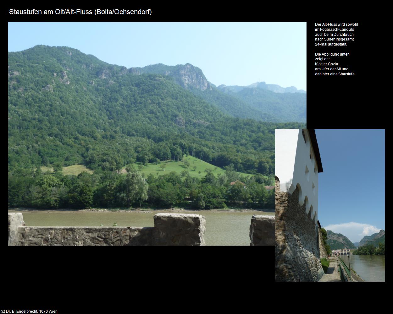 Staustufen (Calimanesti) (Olt/Alt-Fluss) in Kulturatlas-RUMÄNIEN(c)B.Engelbrecht