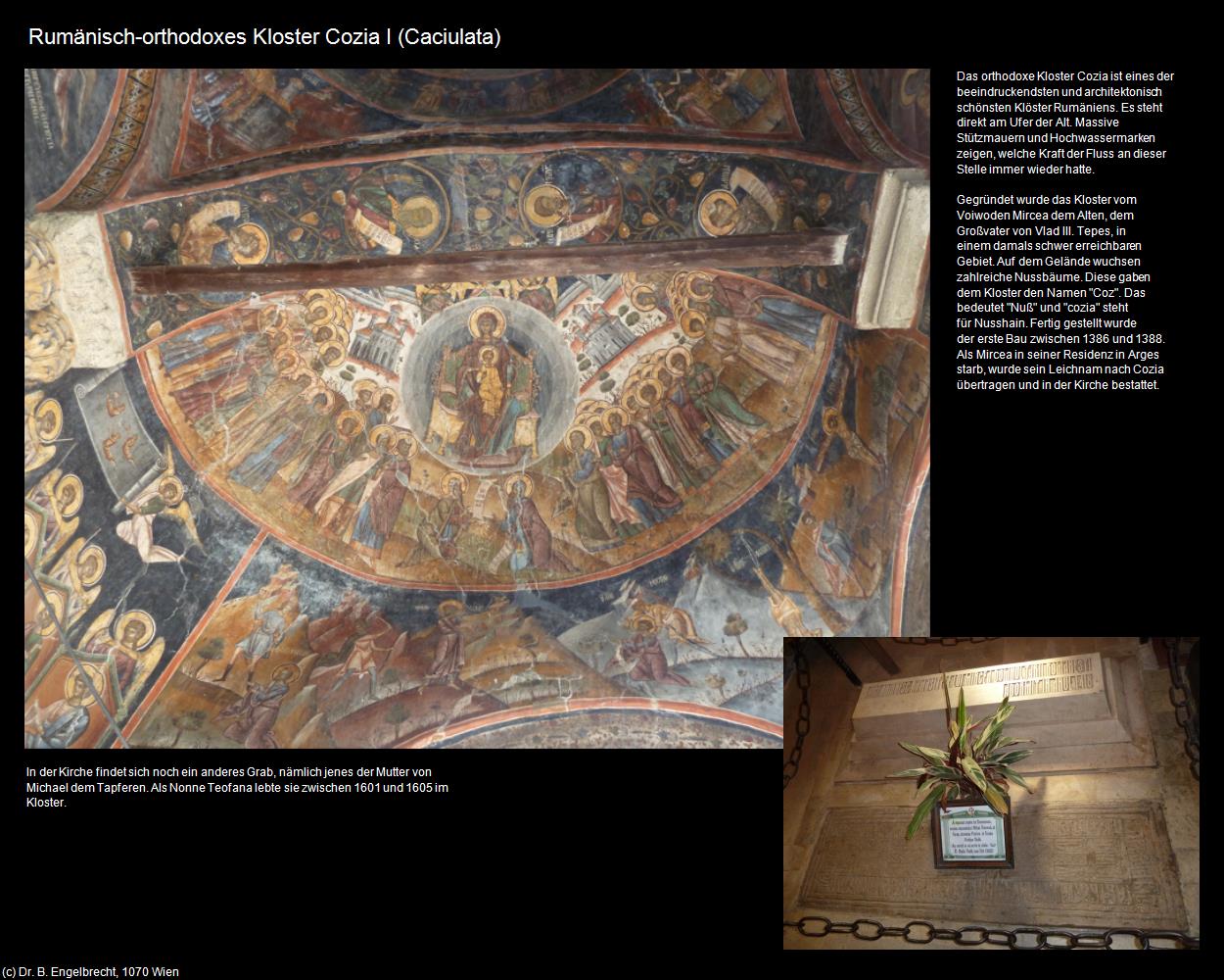 Ro. Kloster Cozia I  (Caciulata) in Kulturatlas-RUMÄNIEN