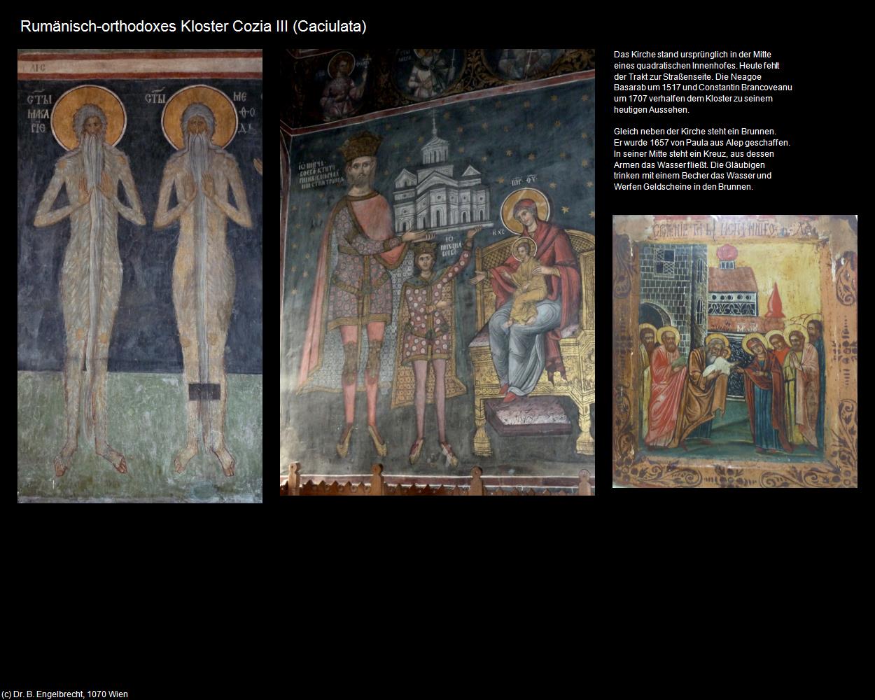 Ro. Kloster Cozia III (Caciulata) in Kulturatlas-RUMÄNIEN