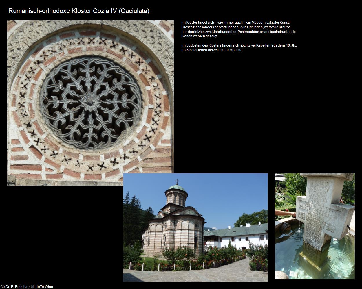 Ro. Kloster Cozia IV (Caciulata) in Kulturatlas-RUMÄNIEN
