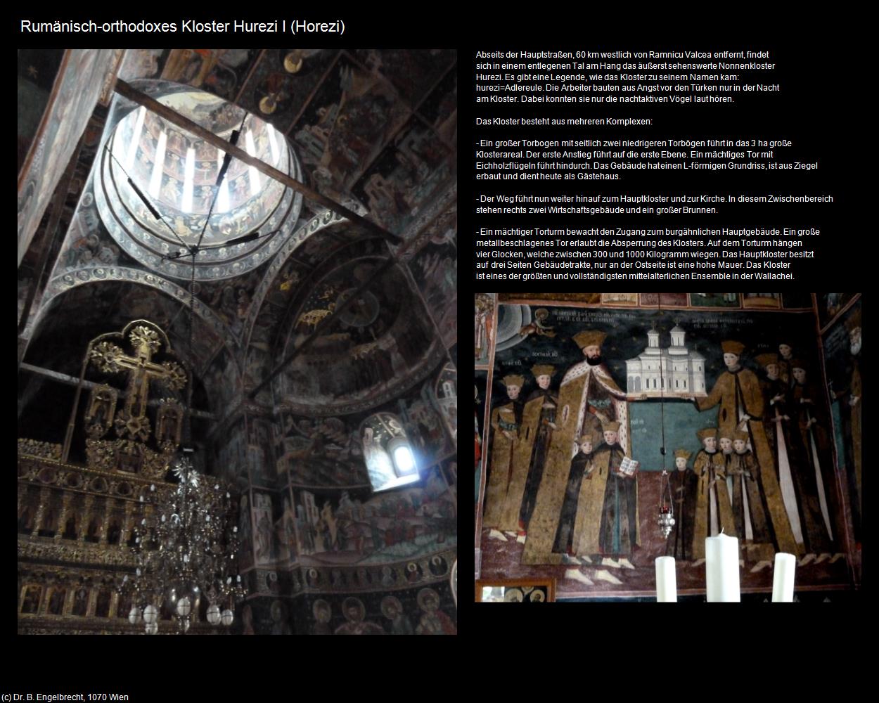Ro. Kloster Hurezi I  (Horezi) in Kulturatlas-RUMÄNIEN