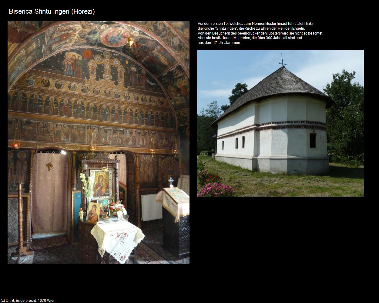 Biserica Sfintu Ingeri  (Horezi) in Kulturatlas-RUMÄNIEN