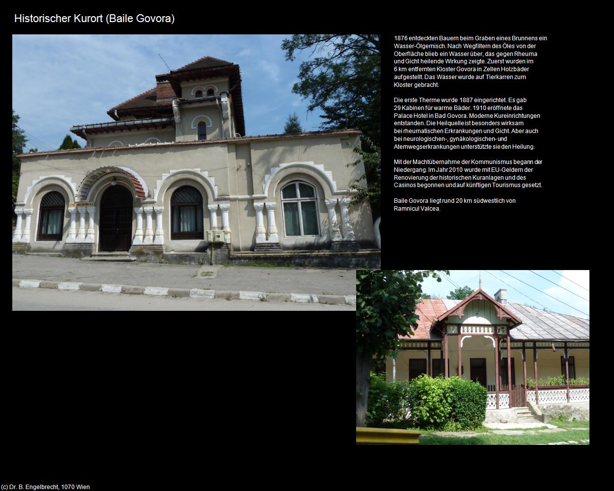 Historischer Kurort   (Baile Govora) in Kulturatlas-RUMÄNIEN