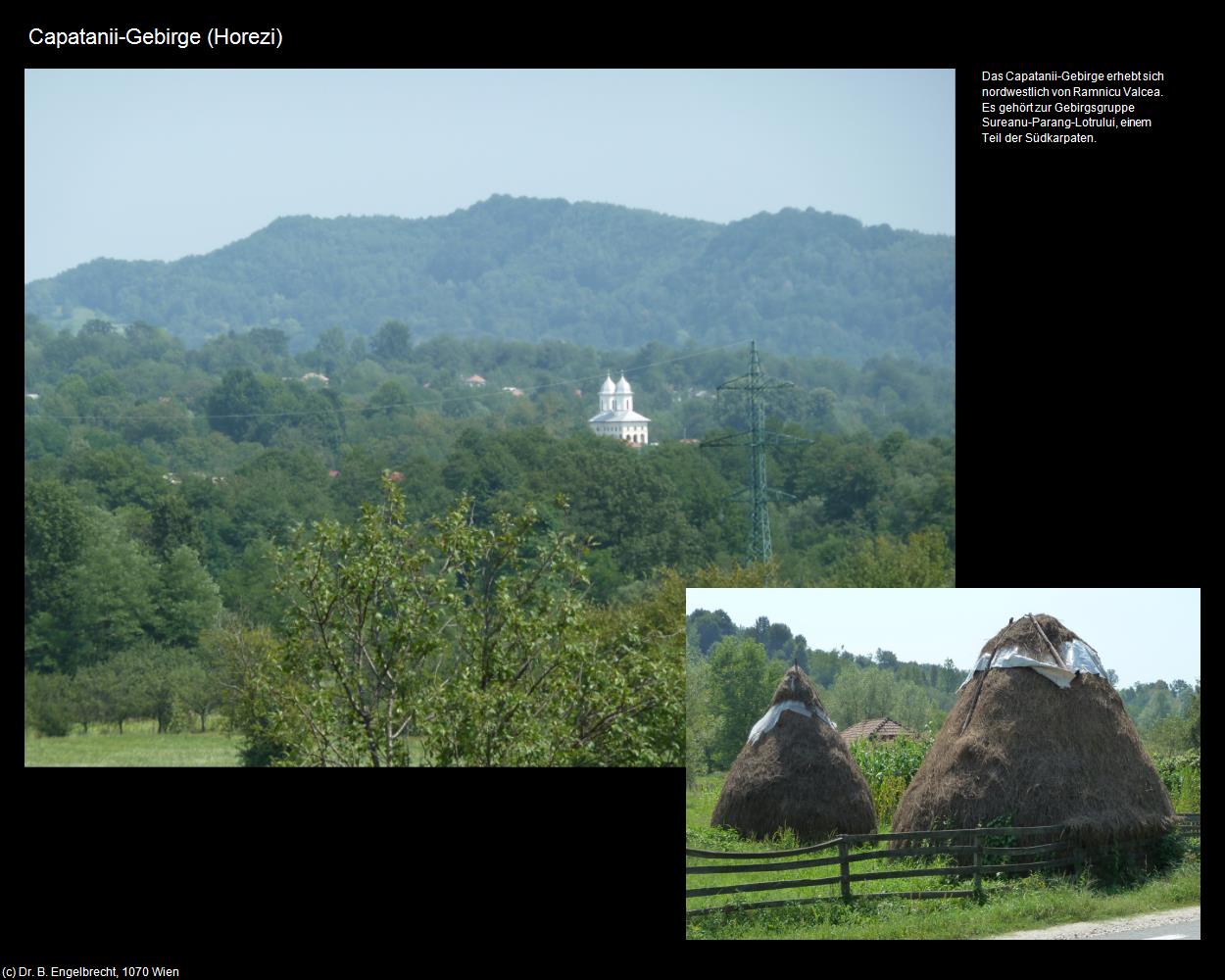 Capatanii-Gebirge (Horezi) in Kulturatlas-RUMÄNIEN