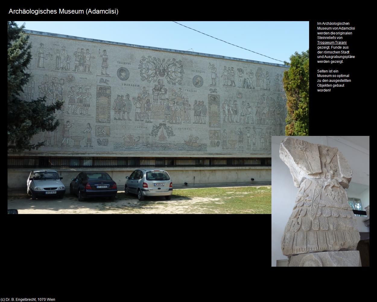 Archäologisches Museum/Muzeul Arheologic (Adamclisi) in Kulturatlas-RUMÄNIEN(c)B.Engelbrecht