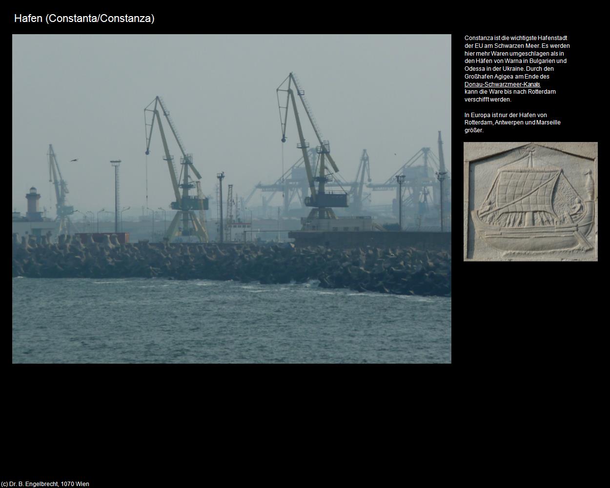 Hafen (Constanta/Constanza) in Kulturatlas-RUMÄNIEN(c)B.Engelbrecht