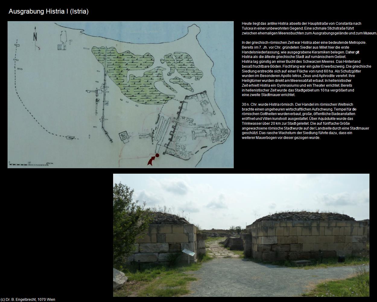 Ausgrabung Histria I  (Istria) in Kulturatlas-RUMÄNIEN