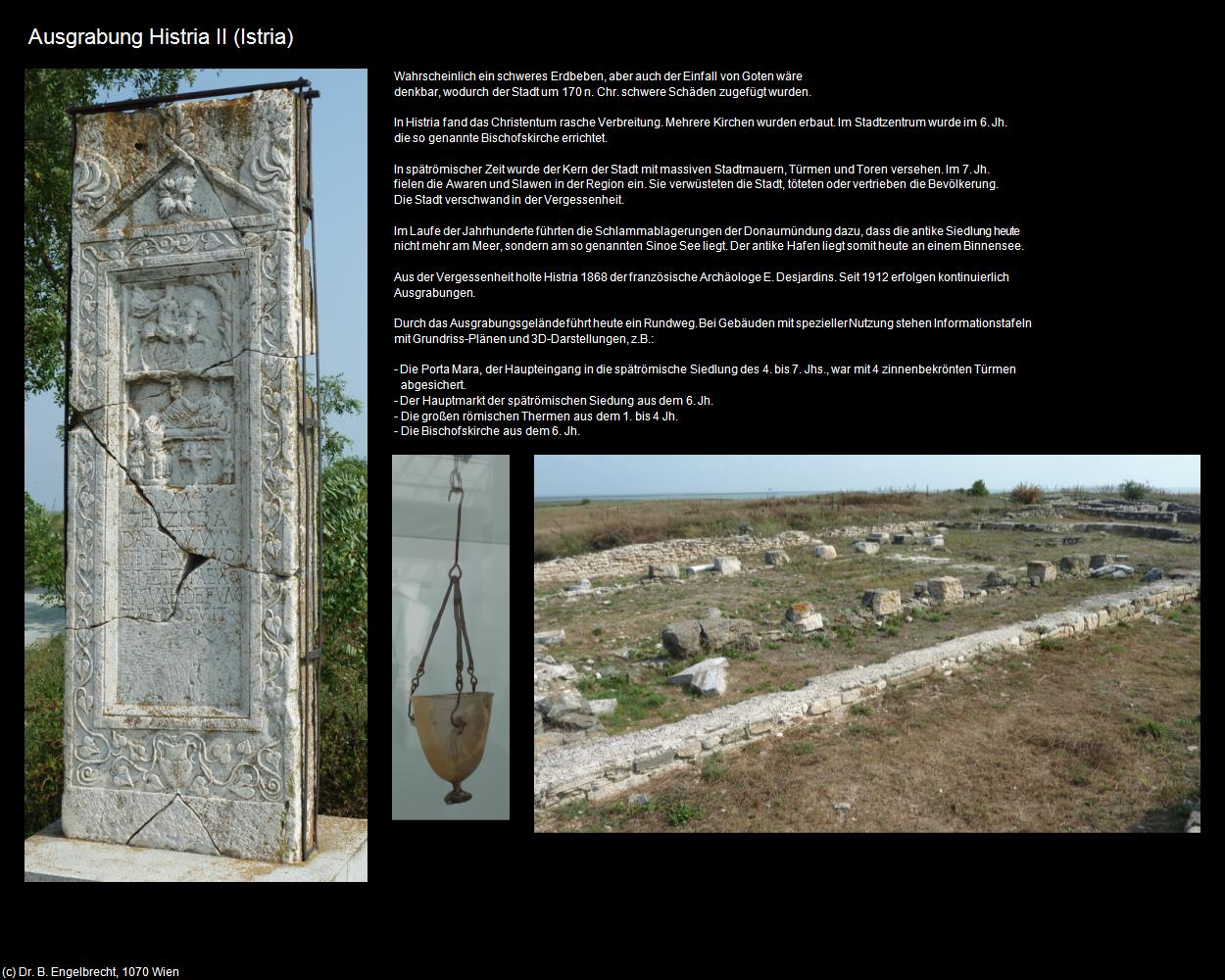 Ausgrabung Histria II (Istria) in Kulturatlas-RUMÄNIEN