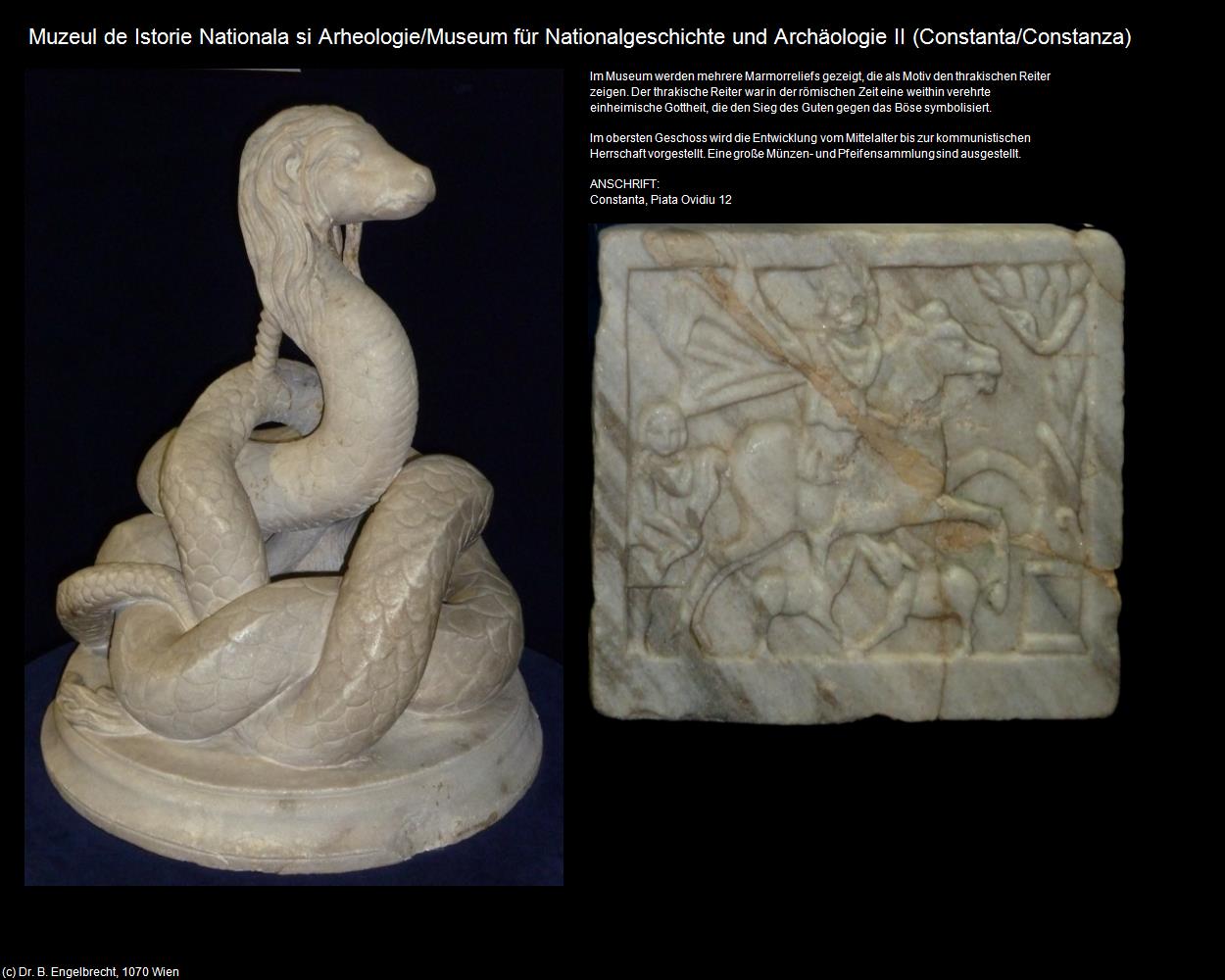 Museum für Nationalgeschichte und Archäologie II (Constanta/Constanza) in Kulturatlas-RUMÄNIEN