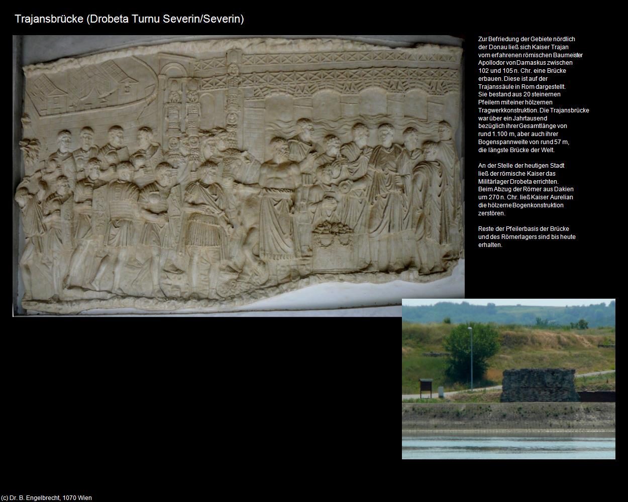Trajansbrücke (Drobeta Turnu Severin/Severin) in Kulturatlas-RUMÄNIEN
