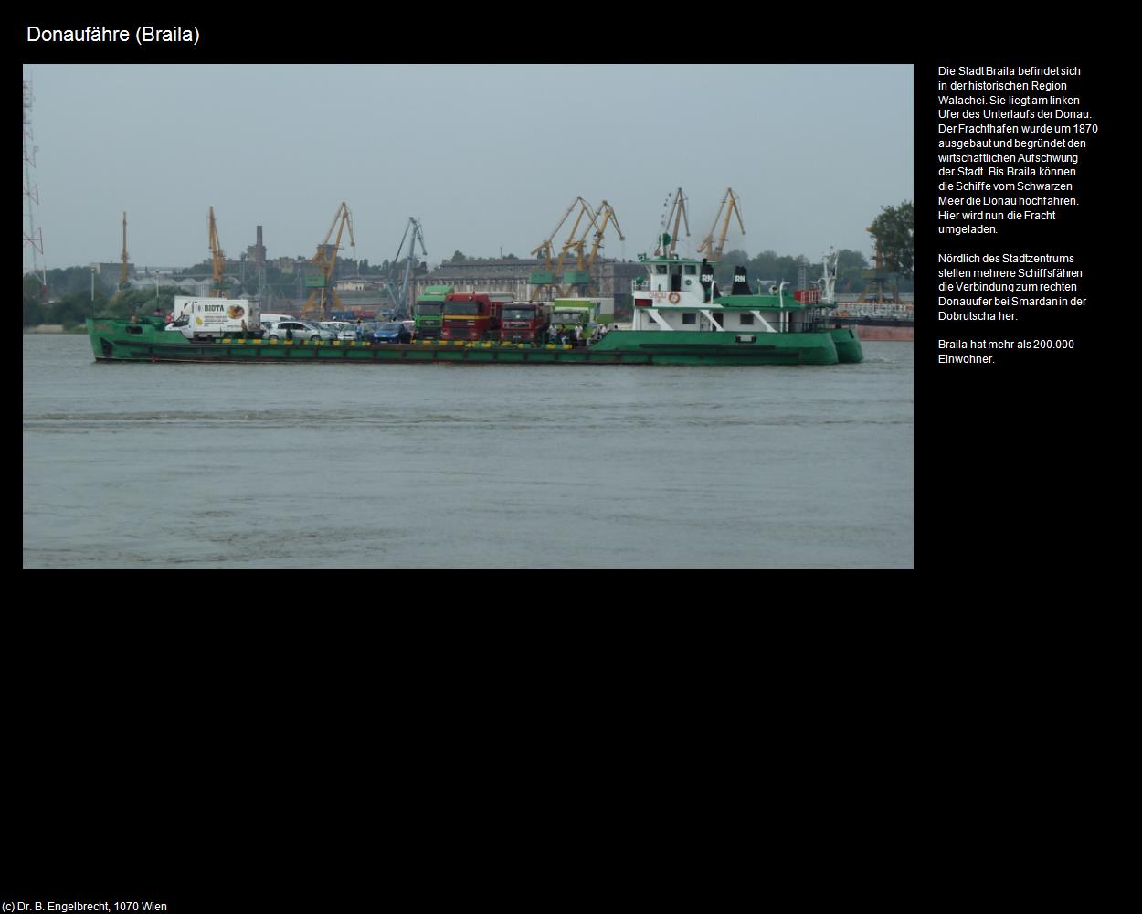 Donaufähre (Braila) in Kulturatlas-RUMÄNIEN