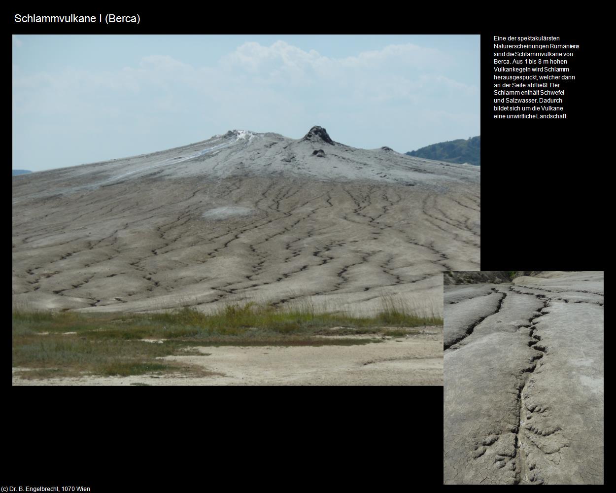 Schlammvulkane I/Fierbatorile De La Berca (Berca) in Kulturatlas-RUMÄNIEN
