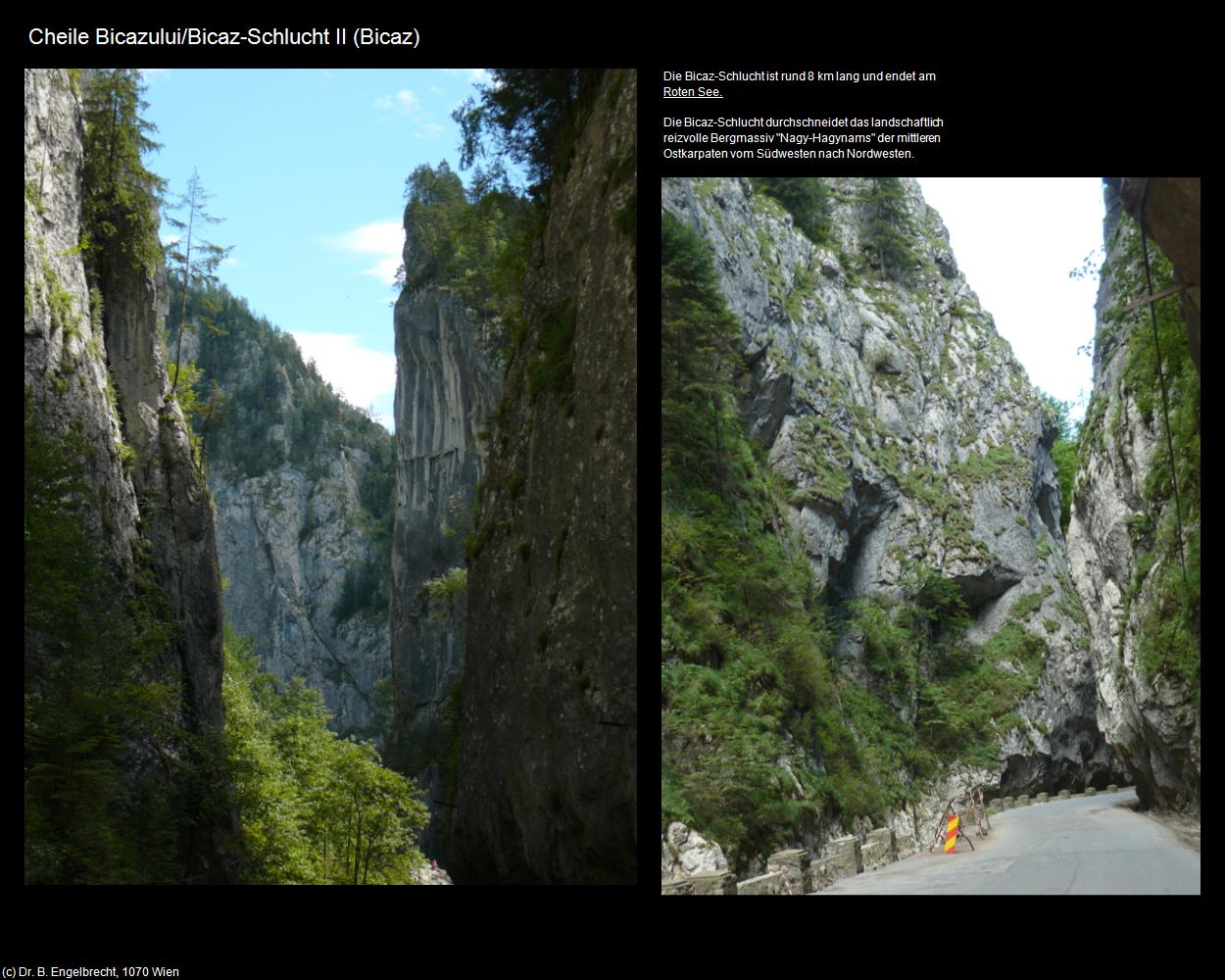 Bicaz-Schlucht II (Bicaz) in Kulturatlas-RUMÄNIEN(c)B.Engelbrecht
