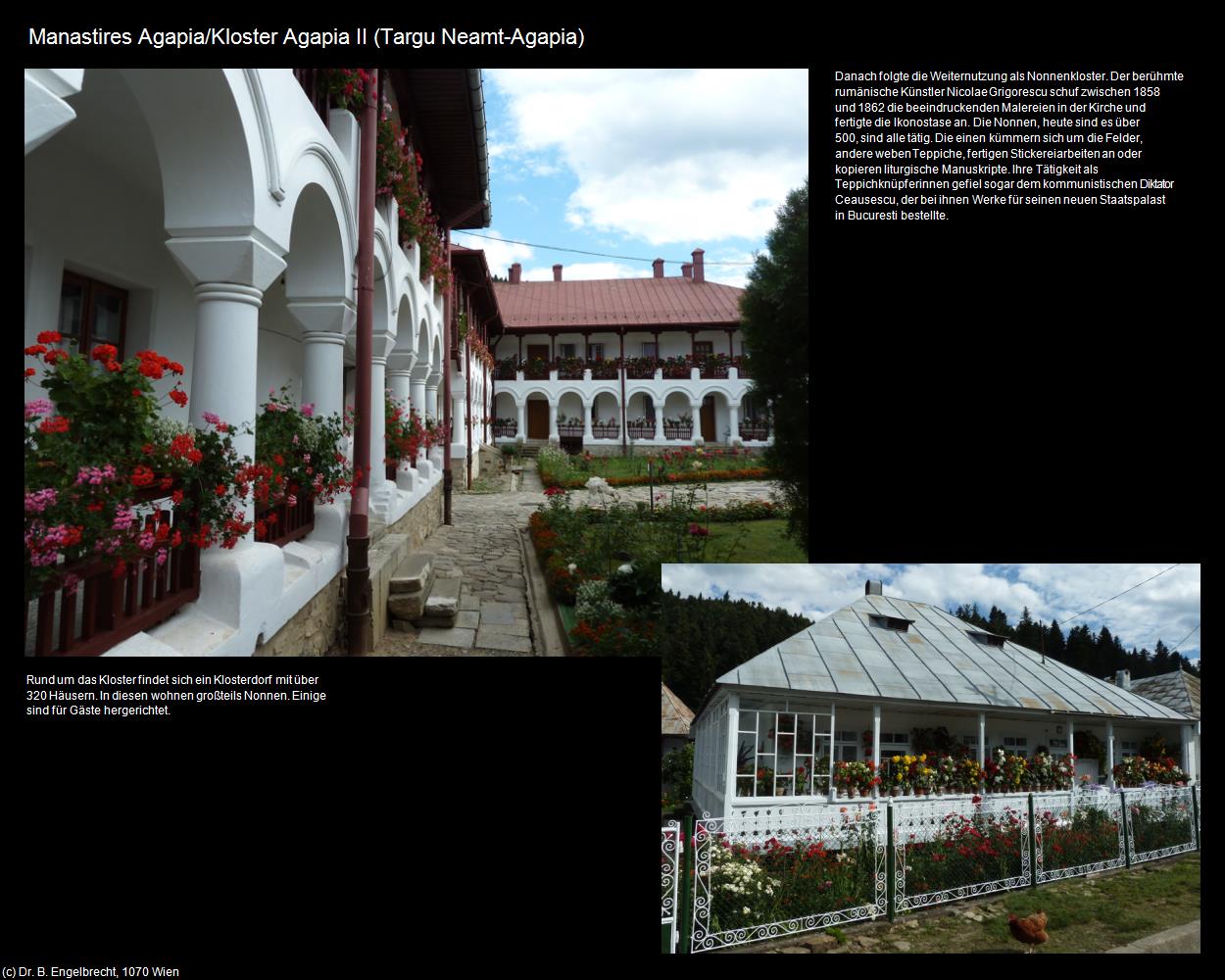 Kloster Agapia II (Targu Neamt/Niamtz) in Kulturatlas-RUMÄNIEN