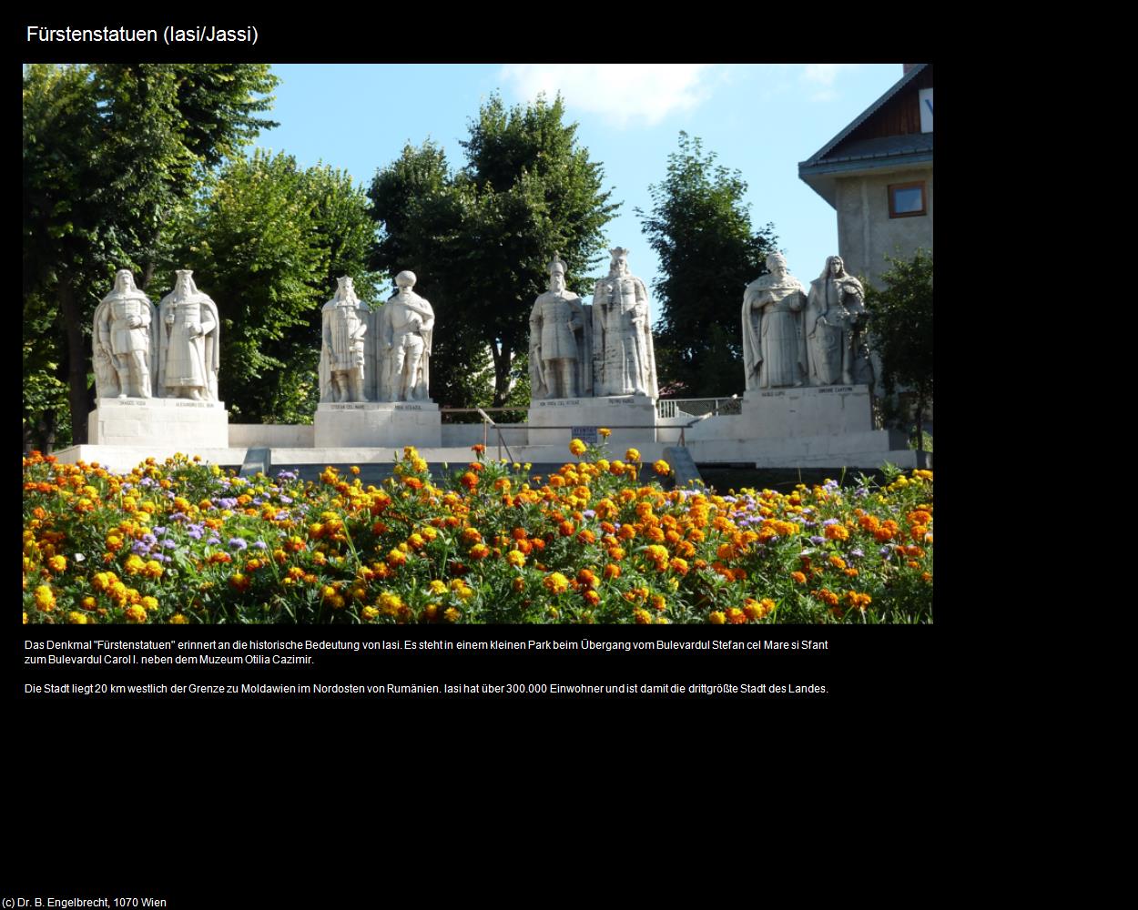 Fürstenstatuen (Iasi|Jassi) in RUMÄNIEN