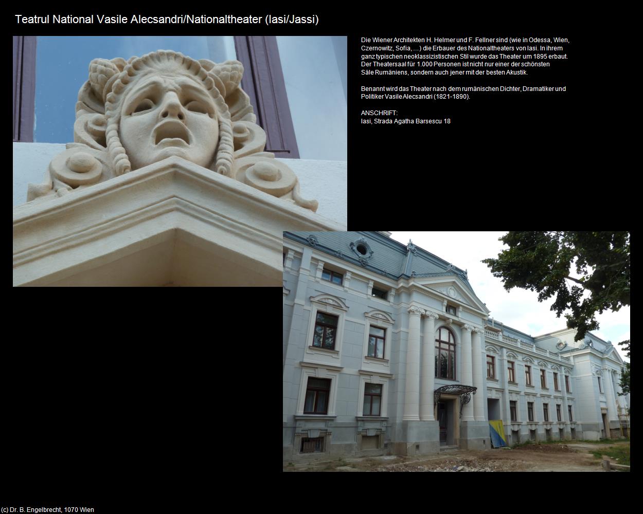 Nationaltheater  (Iasi/Jassi) in Kulturatlas-RUMÄNIEN