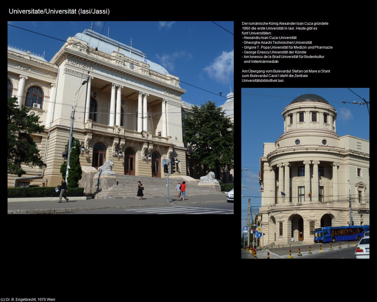 Universität (Iasi/Jassi) in Kulturatlas-RUMÄNIEN