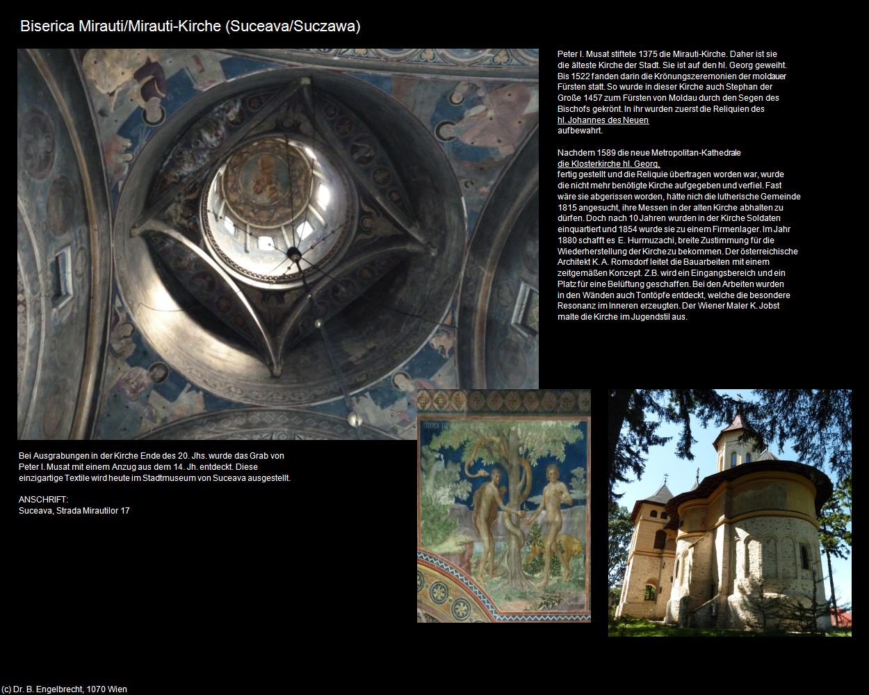 Mirauti-Kirche  (Suceava/Suczawa) in Kulturatlas-RUMÄNIEN(c)B.Engelbrecht