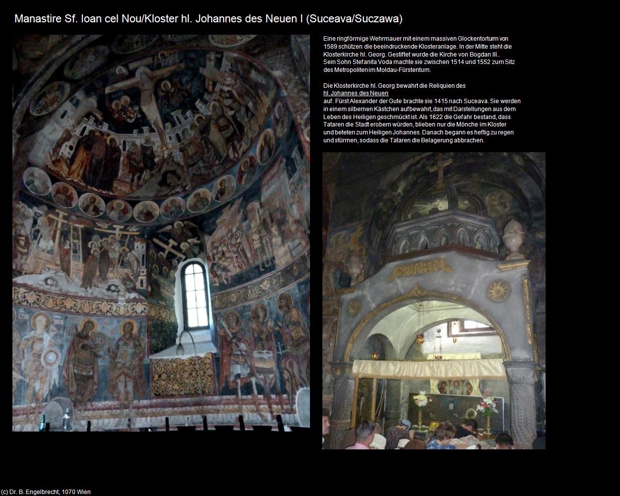 Kloster hl. Johannes des Neuen (Suceava/Suczawa) in Kulturatlas-RUMÄNIEN(c)B.Engelbrecht