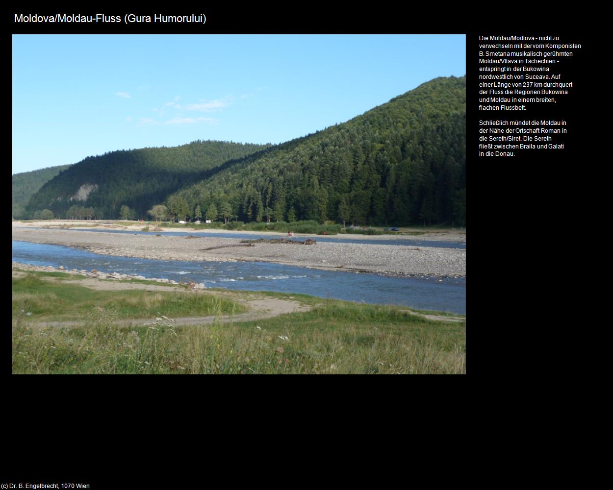 Fluss Moldau  (Roman) in Kulturatlas-RUMÄNIEN