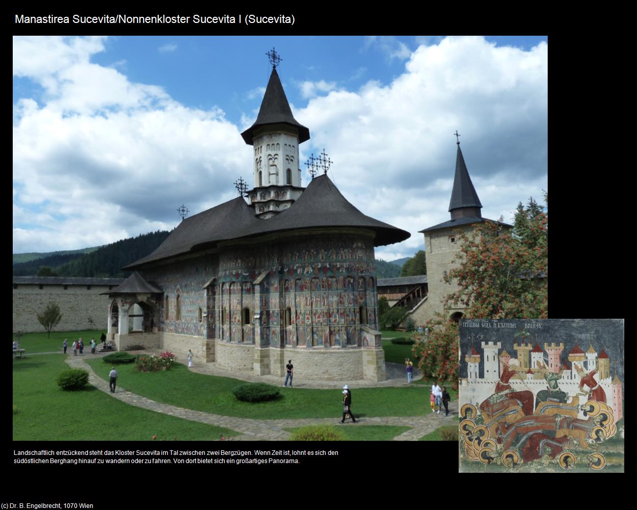 Nonnenkloster Sucevita I  (Sucevita) in Kulturatlas-RUMÄNIEN