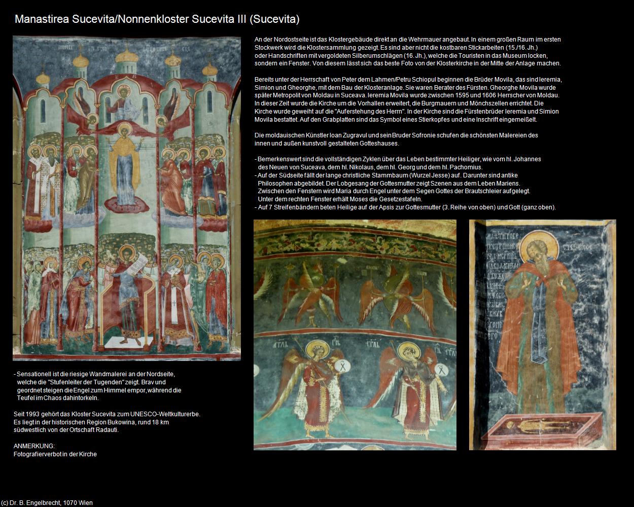 Nonnenkloster Sucevita III (Sucevita) in Kulturatlas-RUMÄNIEN