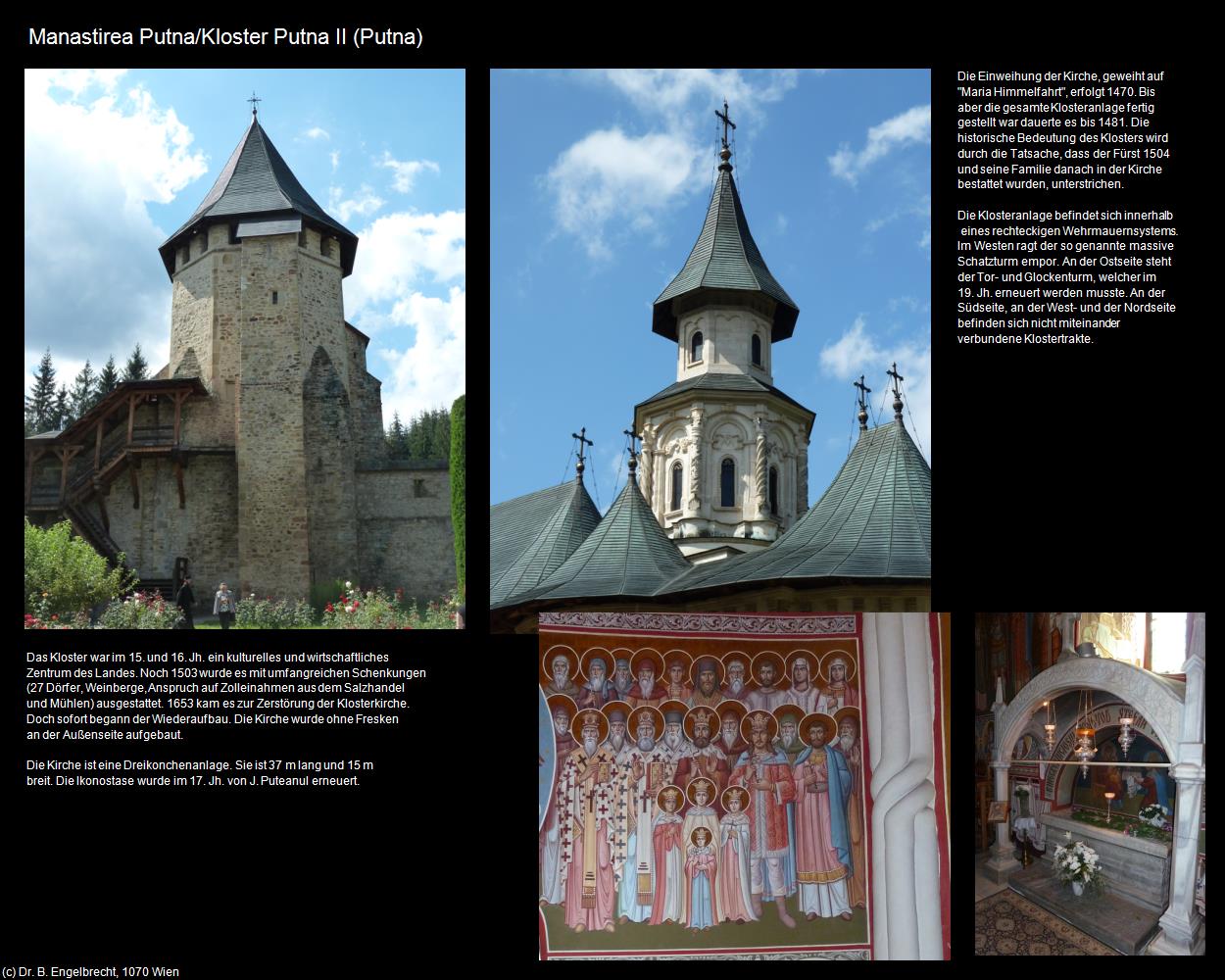 Kloster Putna II (Putna) in Kulturatlas-RUMÄNIEN
