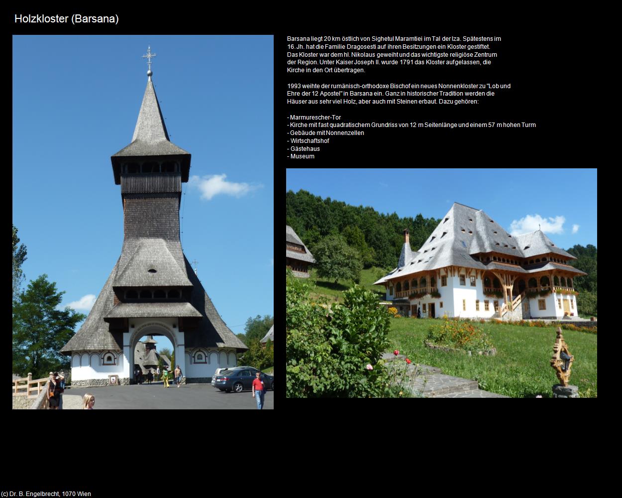 Holzkloster (Barsana) in Kulturatlas-RUMÄNIEN