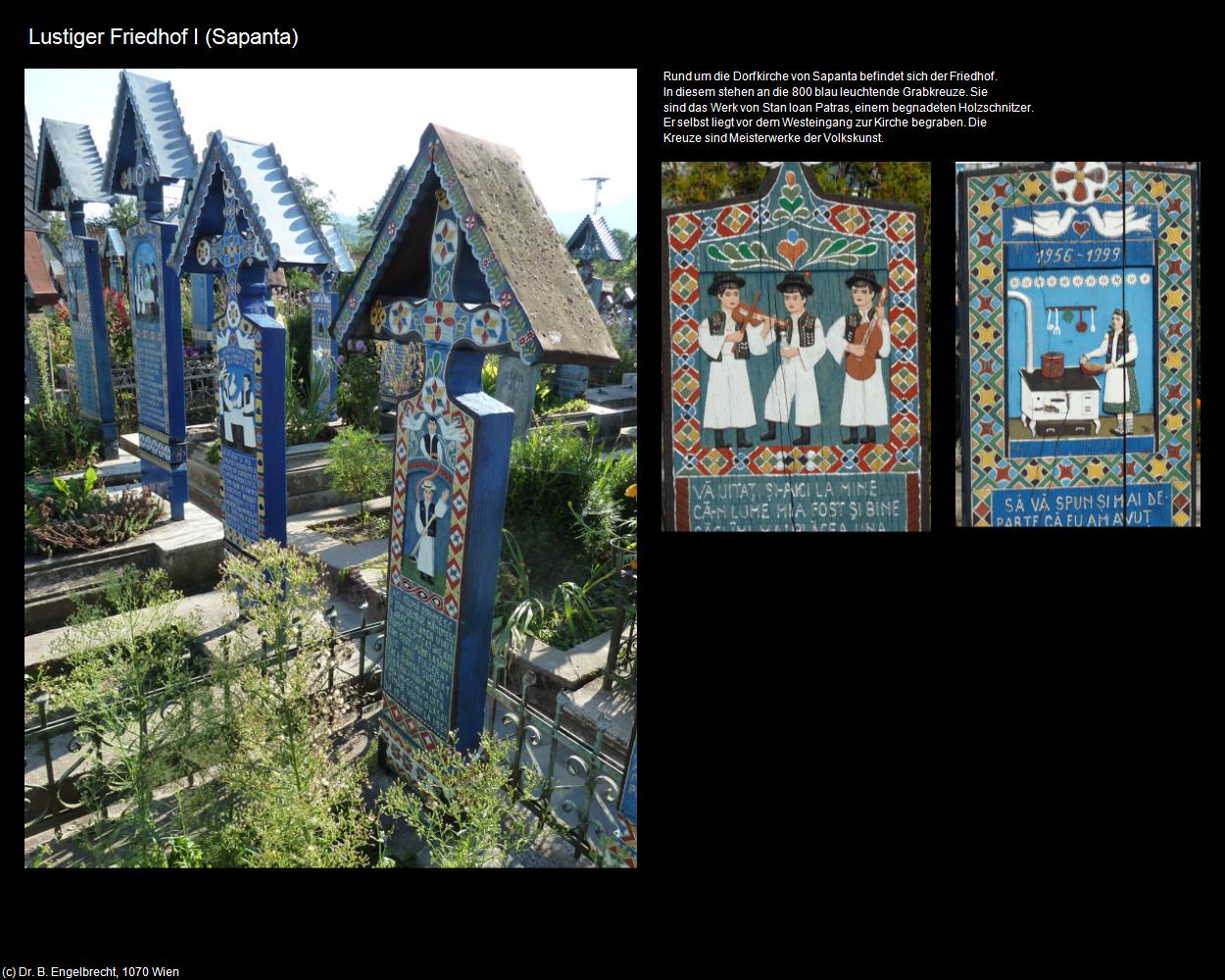 Lustiger Friedhof I (Sapanta) in Kulturatlas-RUMÄNIEN