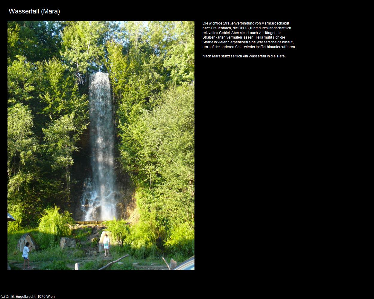 Wasserfall (Mara) in Kulturatlas-RUMÄNIEN