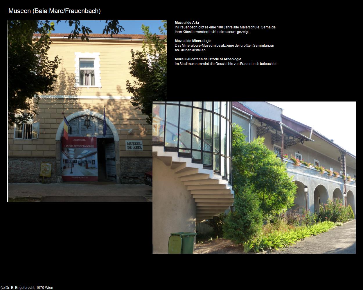 Museen (Baia Mare/Frauenbach) in Kulturatlas-RUMÄNIEN