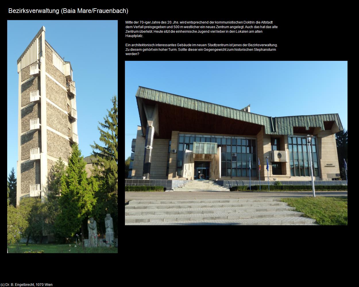 Bezirksverwaltung (Baia Mare/Frauenbach) in Kulturatlas-RUMÄNIEN