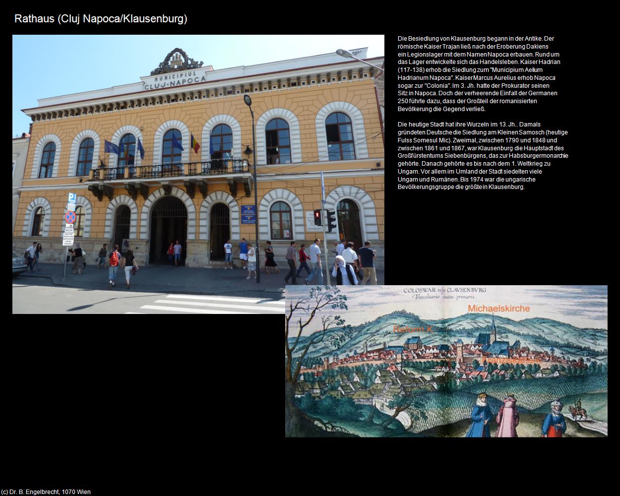 Rathaus (Cluj Napoca/Klausenburg) in Kulturatlas-RUMÄNIEN