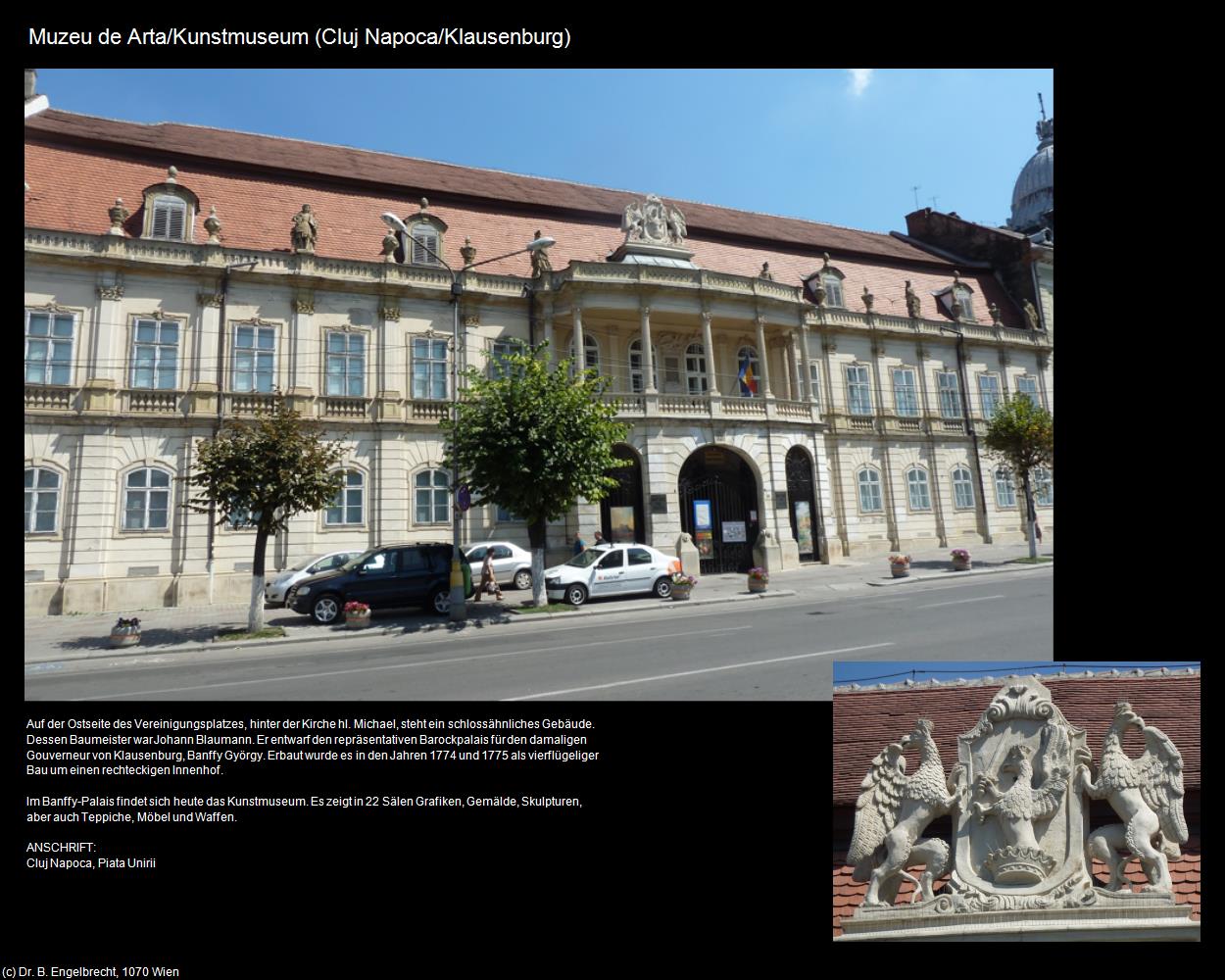 Kunstmuseum (Cluj Napoca/Klausenburg) in Kulturatlas-RUMÄNIEN