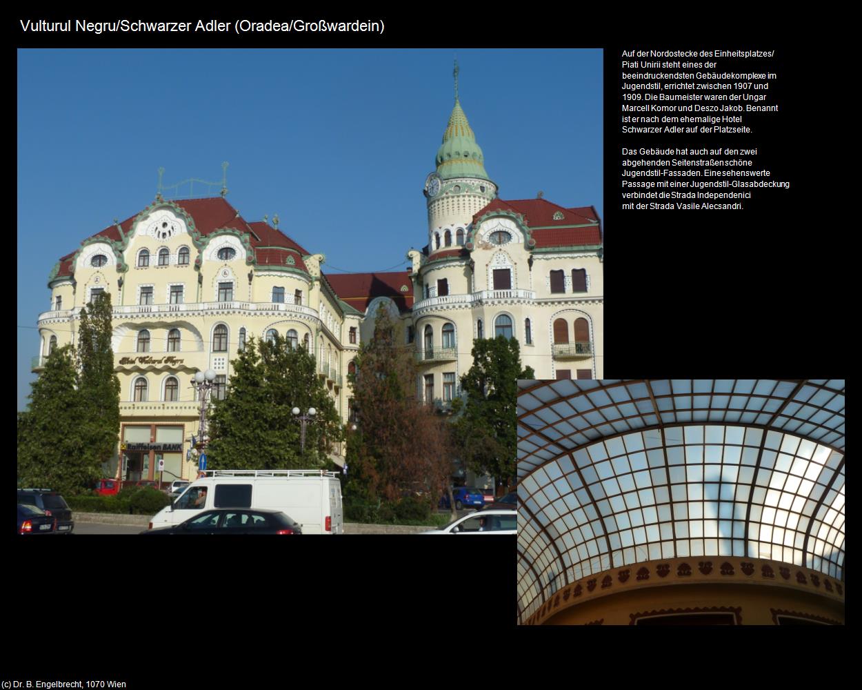 Schwarzer Adler  (Oradea/Großwardein) in Kulturatlas-RUMÄNIEN