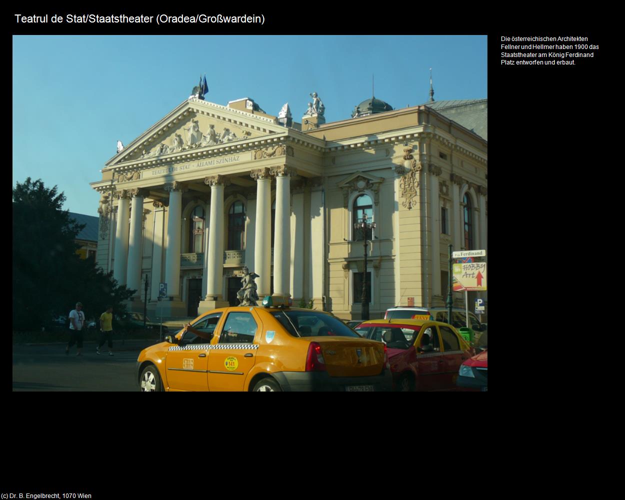 Staatstheater (Oradea/Großwardein) in Kulturatlas-RUMÄNIEN
