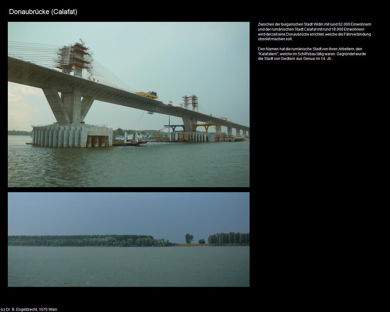 Donaubrücke (Calafat) in Kulturatlas-RUMÄNIEN