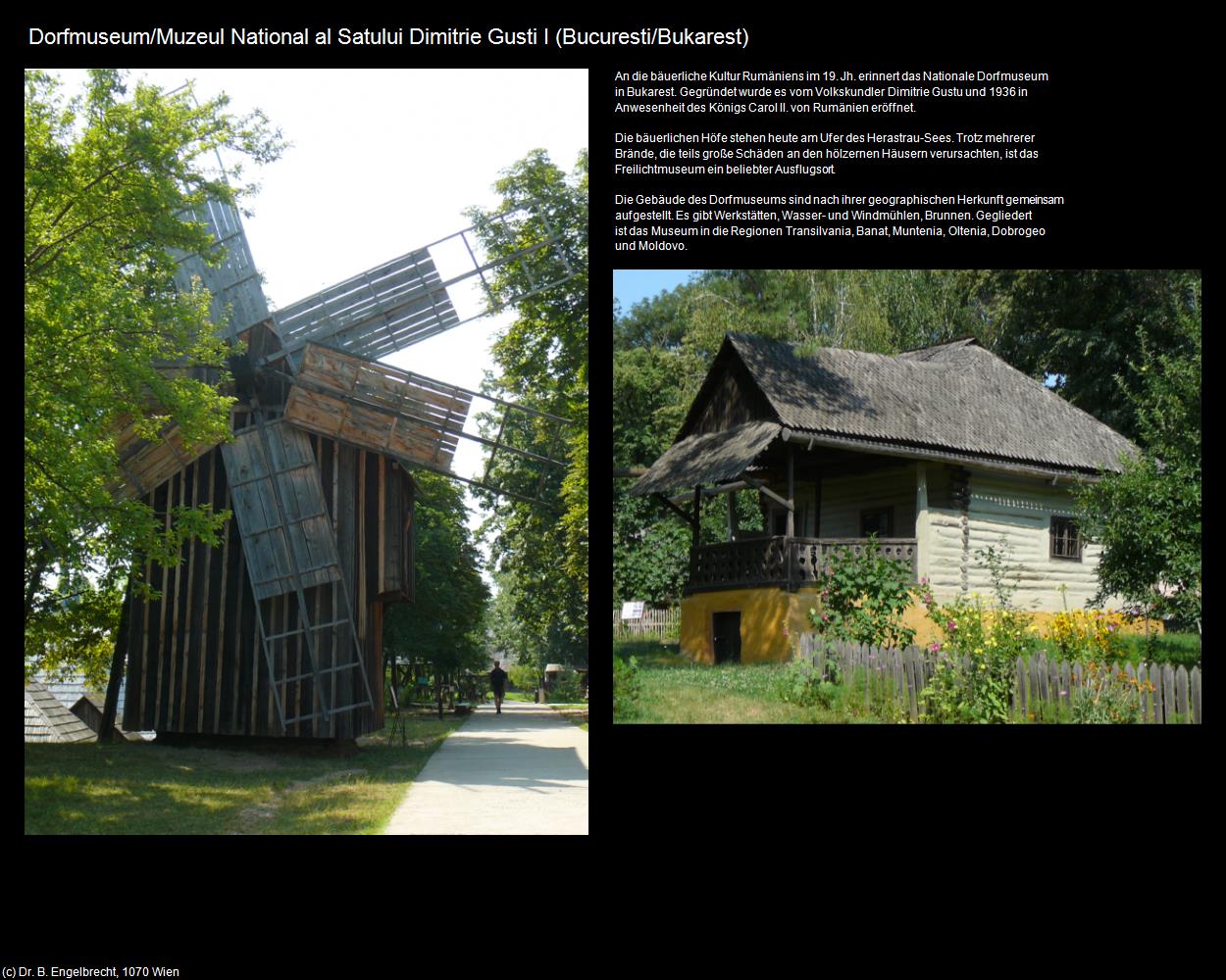 Dorfmuseum I (Bucuresti/Bukarest) in Kulturatlas-RUMÄNIEN