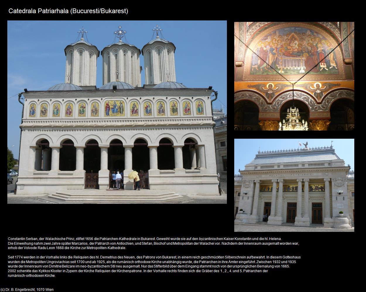Catedrala Patriarhala  (Bucuresti/Bukarest) in Kulturatlas-RUMÄNIEN
