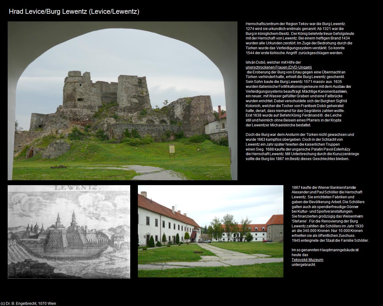 Burg Lewentz (Levice/Lewentz) in SLOWAKEI(c)B.Engelbrecht