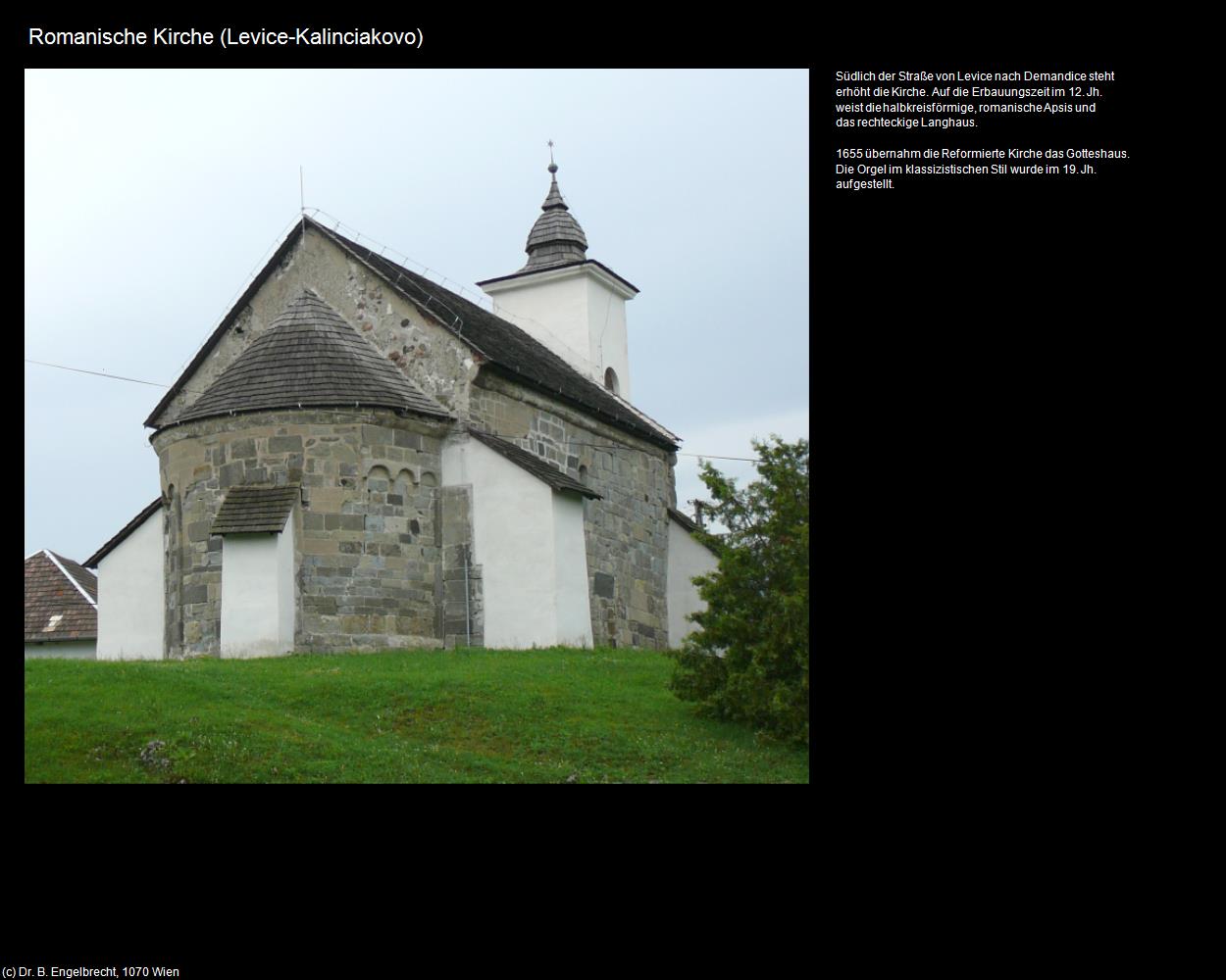 Romanische Kirche (Kalinciakovo) (Levice/Lewentz) in SLOWAKEI