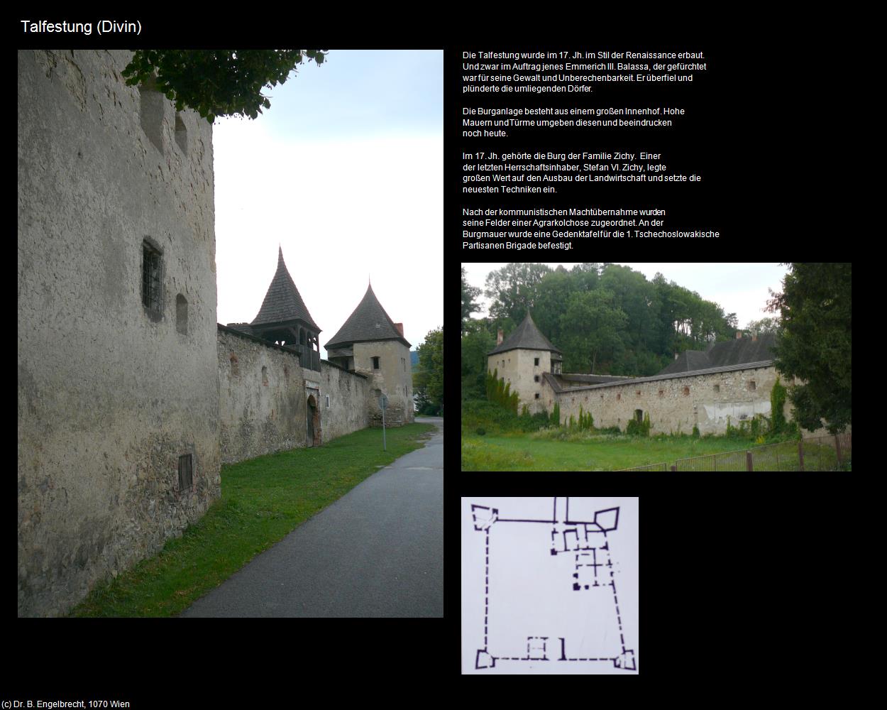 Talfestung (Divin) in SLOWAKEI
