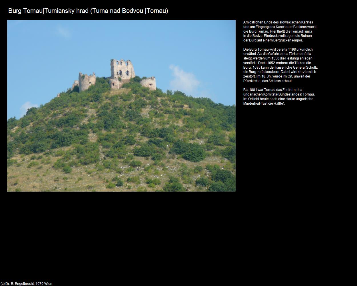Burg Tornau (Turna nad Bodvou|Tornau) in SLOWAKEI
